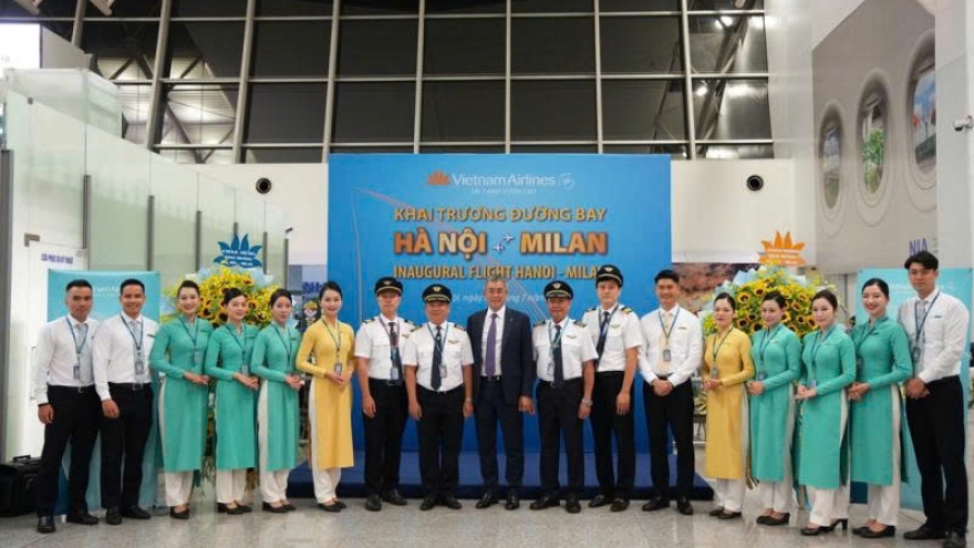 Vietnam Airlines launches Hanoi – Milan direct flight service